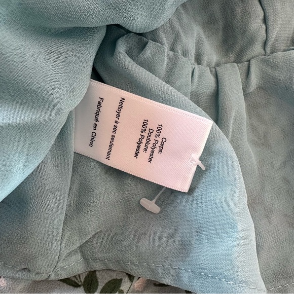 NWOT Astr The Label Clairemont Floral Milkmaid Peasant Boho Top Puff Sleeve XS - Picture 8 of 9